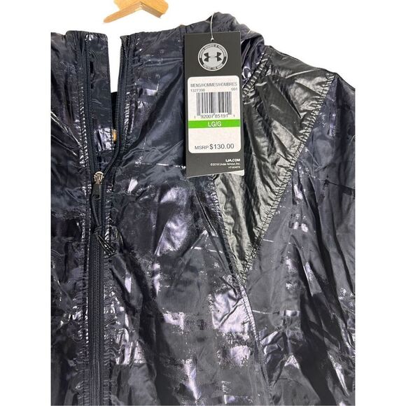 NWT Under Armour Perpetual Short Sleeve Windbreaker Jacket sz L - Picture 6 of 8